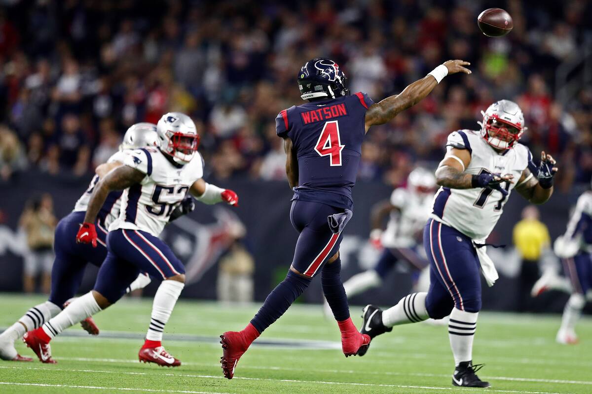 Costosa derrota de Patriotas ante Texans; pierden liderato de Conferencia