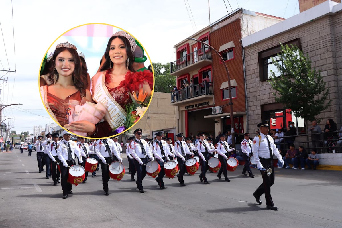 Nogales celebra con desfile por el 5 de mayo y coronación de la Reina de las Flores 2026