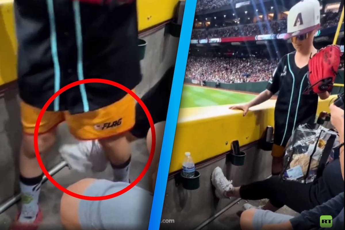 Niño de 11 años se enfrenta a una mujer que lo “pateó” en un estadio de Estados Unidos y se vuelve viral