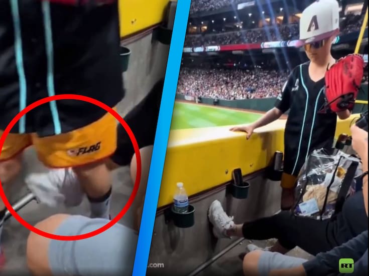 Niño de 11 años se enfrenta a una mujer que lo “pateó” en un estadio de Estados Unidos y se vuelve viral