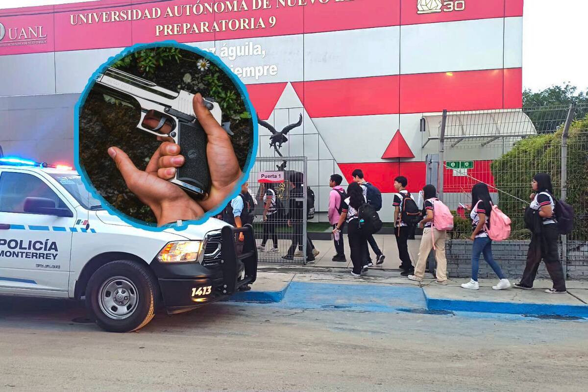 Amenaza de tiroteo en Prepa en Nuevo León alerta a las autoridades, pero descubren que se trató de una falsa alarma, ¿Qué ocurrió?
