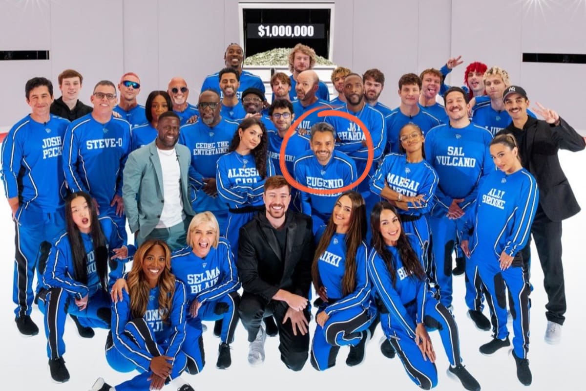 Eugenio Derbez colaborará con MrBeast para los “Beast Games 2″