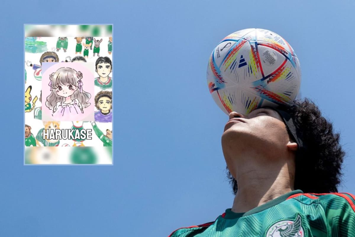 VIDEO: Artista japonesa dibuja a la Selección Mexicana como perros y reta a las redes a adivinar quién es quién