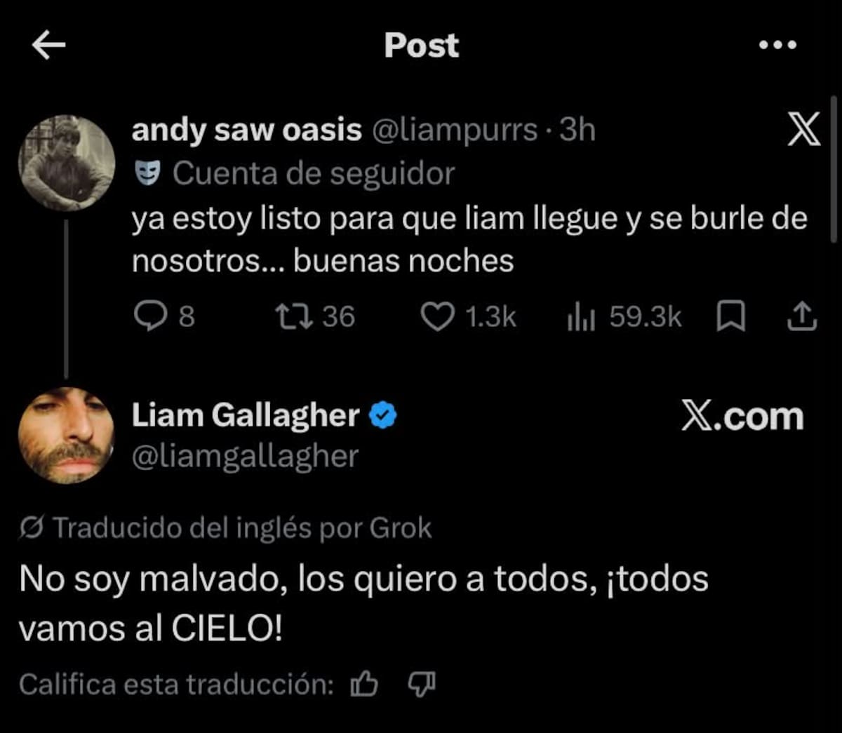 Responde a afición mexicana.
