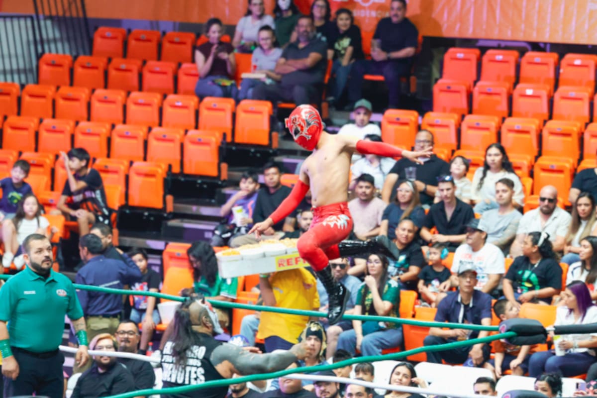 Triple AAA hace vibrar Mexicali: Psycho Clown enciende el Auditorio del Estado ante más de mil aficionados