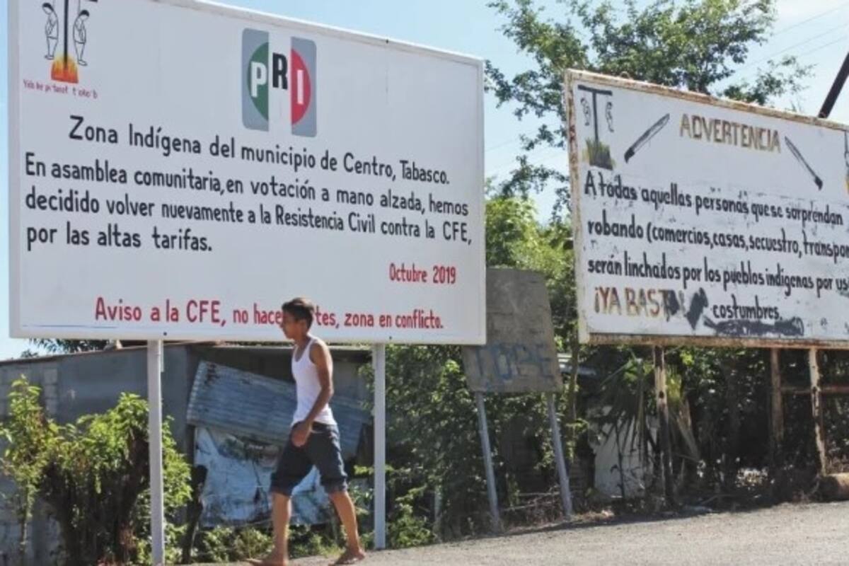 PRI alentaría a pobladores de Tabasco a no pagarle a CFE