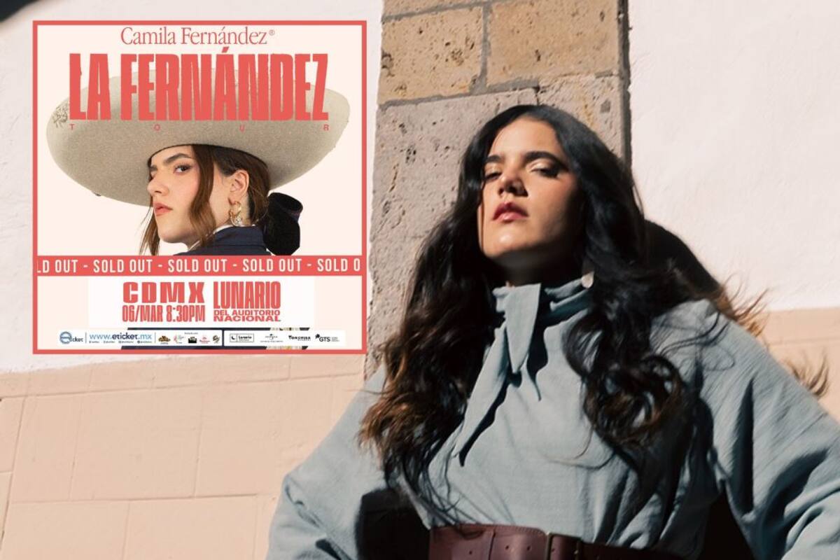 Camila Fernández logra Sold Out en su primer Lunario del Auditorio Nacional