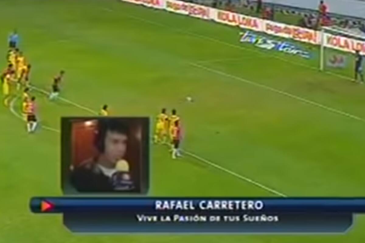 VIDEO: Este fue "el gol peor narrado en la historia del futbol", a cargo de Rafael Carretero
