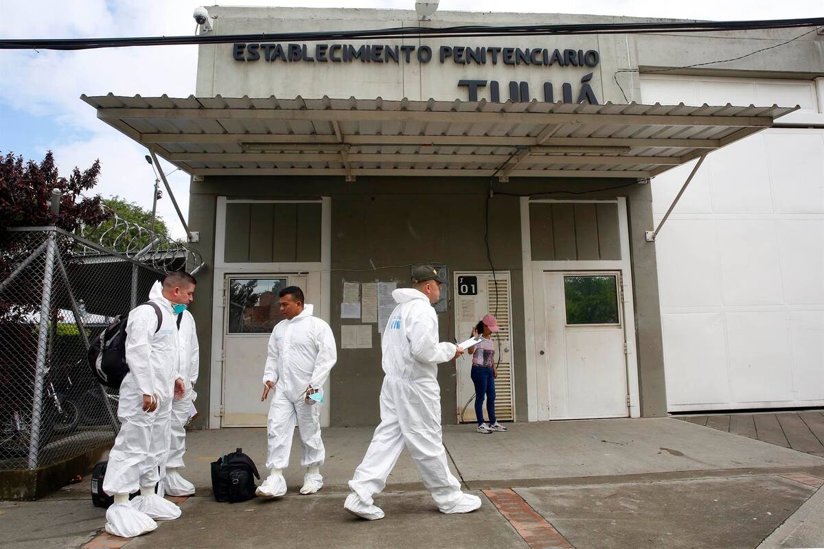 Incendio en cárcel de Colombia deja al menos 51 reos muertos