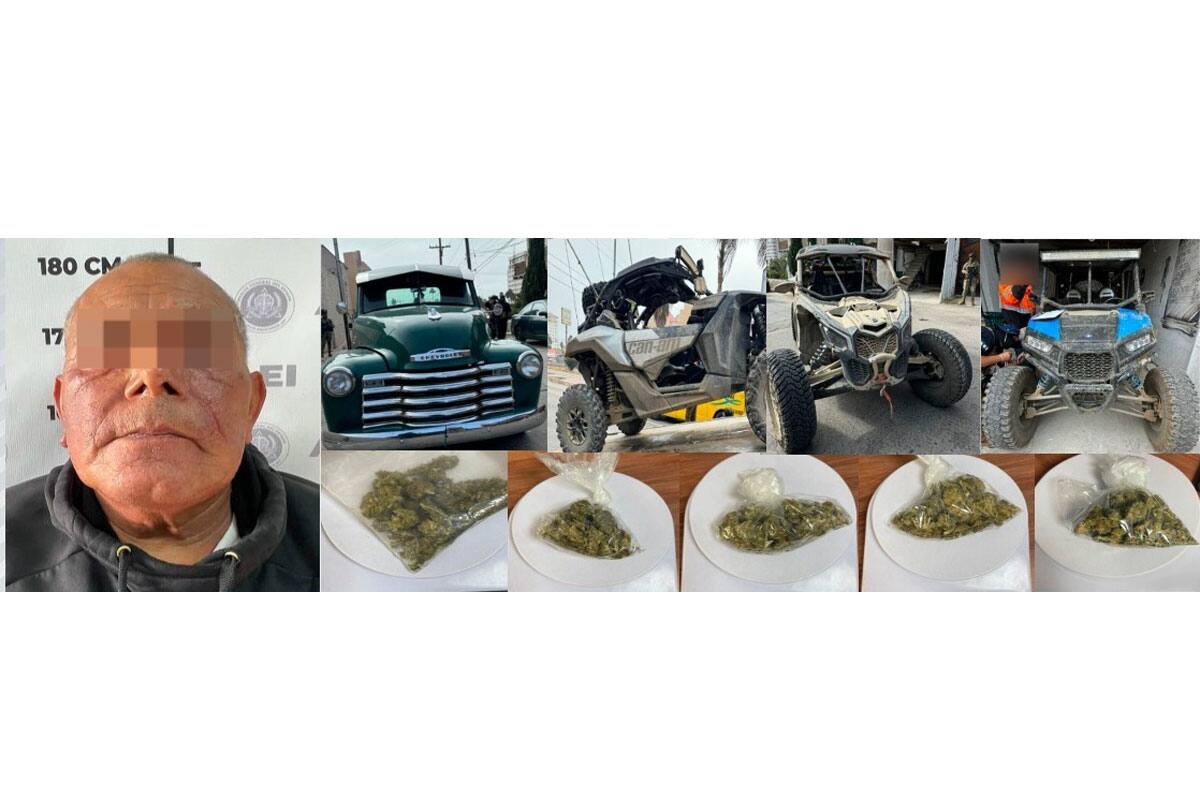 FGE detiene en Rosarito a sujeto en cateo por narcomenudeo