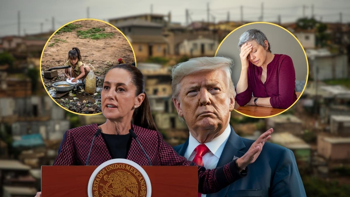 Mientras en México la pobreza se refleja en techos de lámina y colonias sin servicios, en Estados Unidos se vive en departamentos con servicios básicos, pero con deudas, rentas altas y acceso limitado a salud