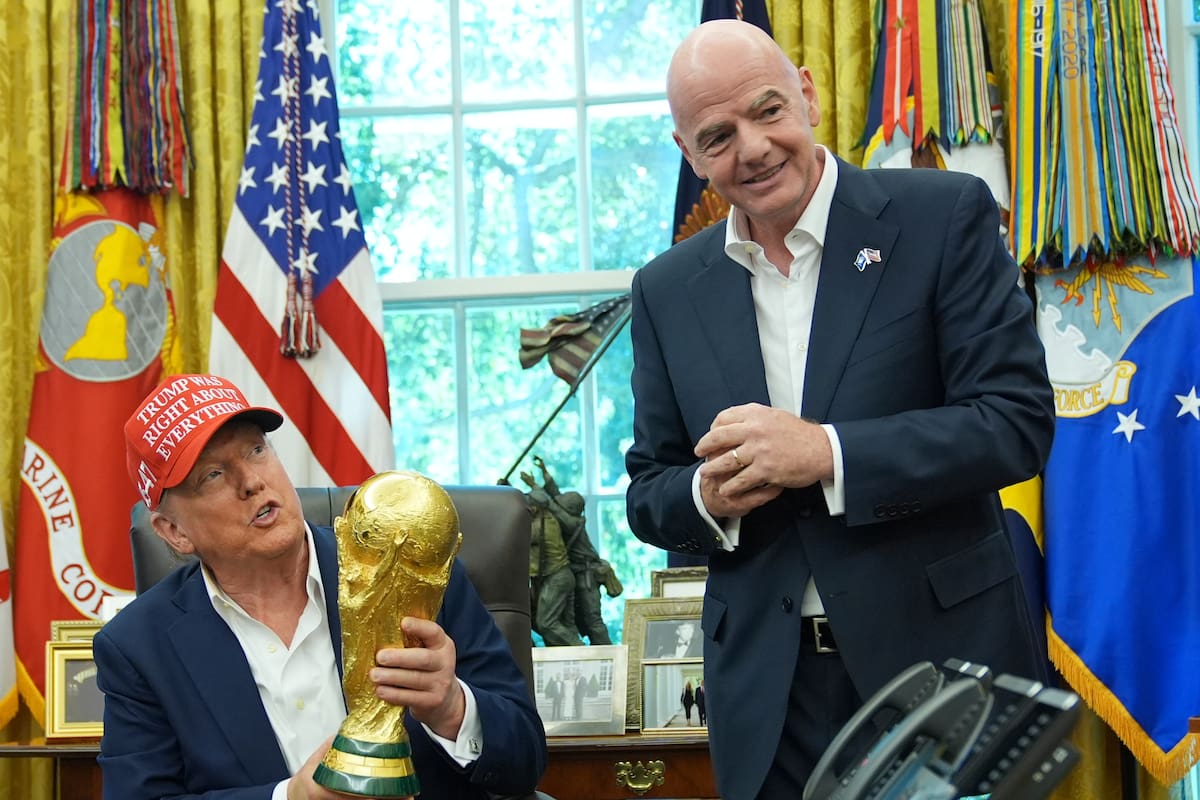 Donald Trump apunta a ganar el “Premio por la Paz” que otorgará la FIFA en el sorteo para el Mundial