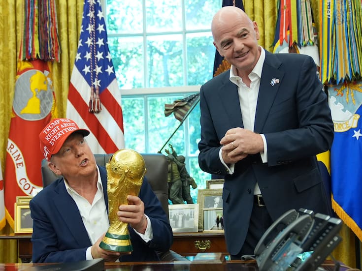 Donald Trump apunta a ganar el “Premio por la Paz” que otorgará la FIFA en el sorteo para el Mundial