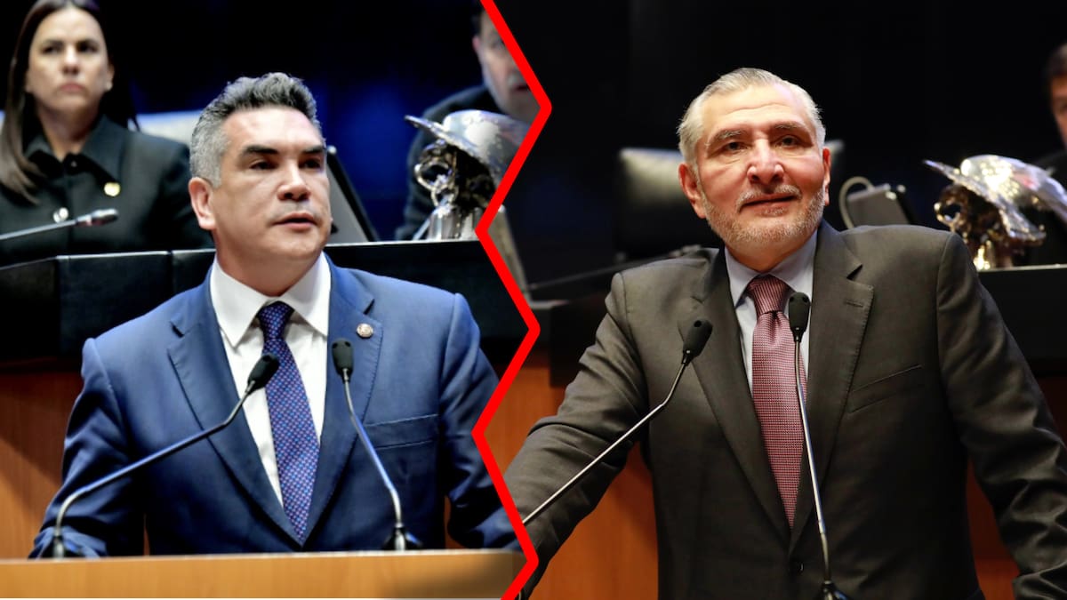 Alito Moreno exige licencia a Adán Augusto; tensión crece en el Senado por caso Hernán Bermúdez. FOTO: Especial