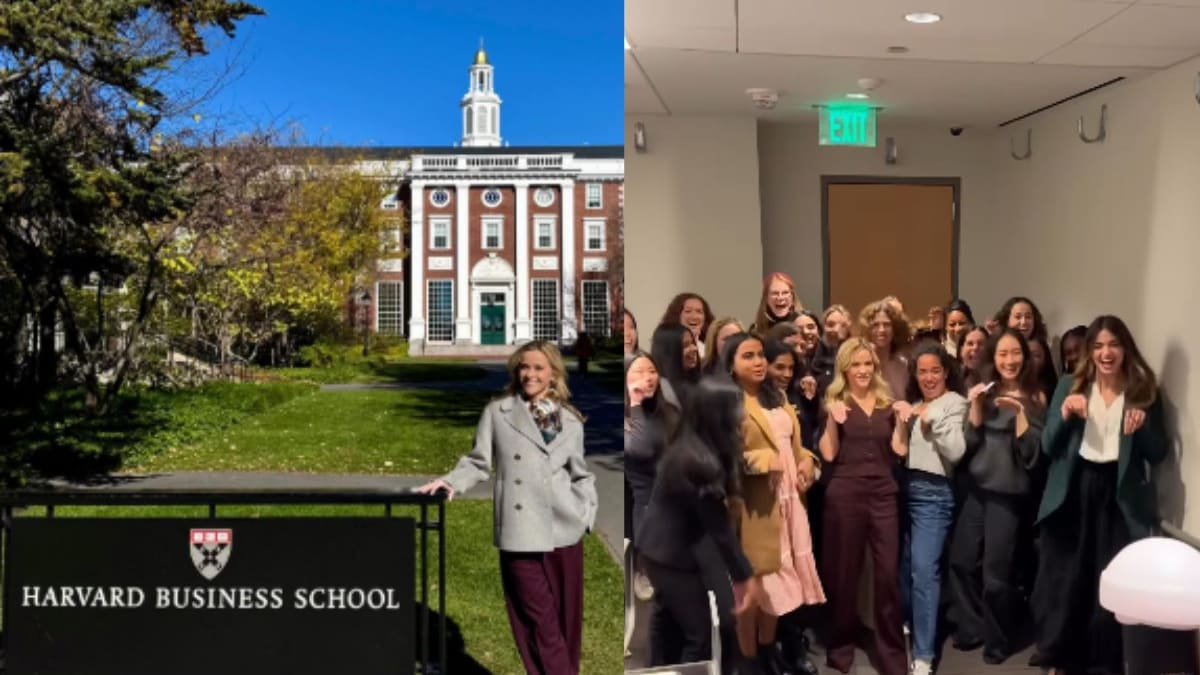 Reese Witherspoon regresa a Harvard 24 años después de Legalmente Rubia: así fue su emotiva visita al campus