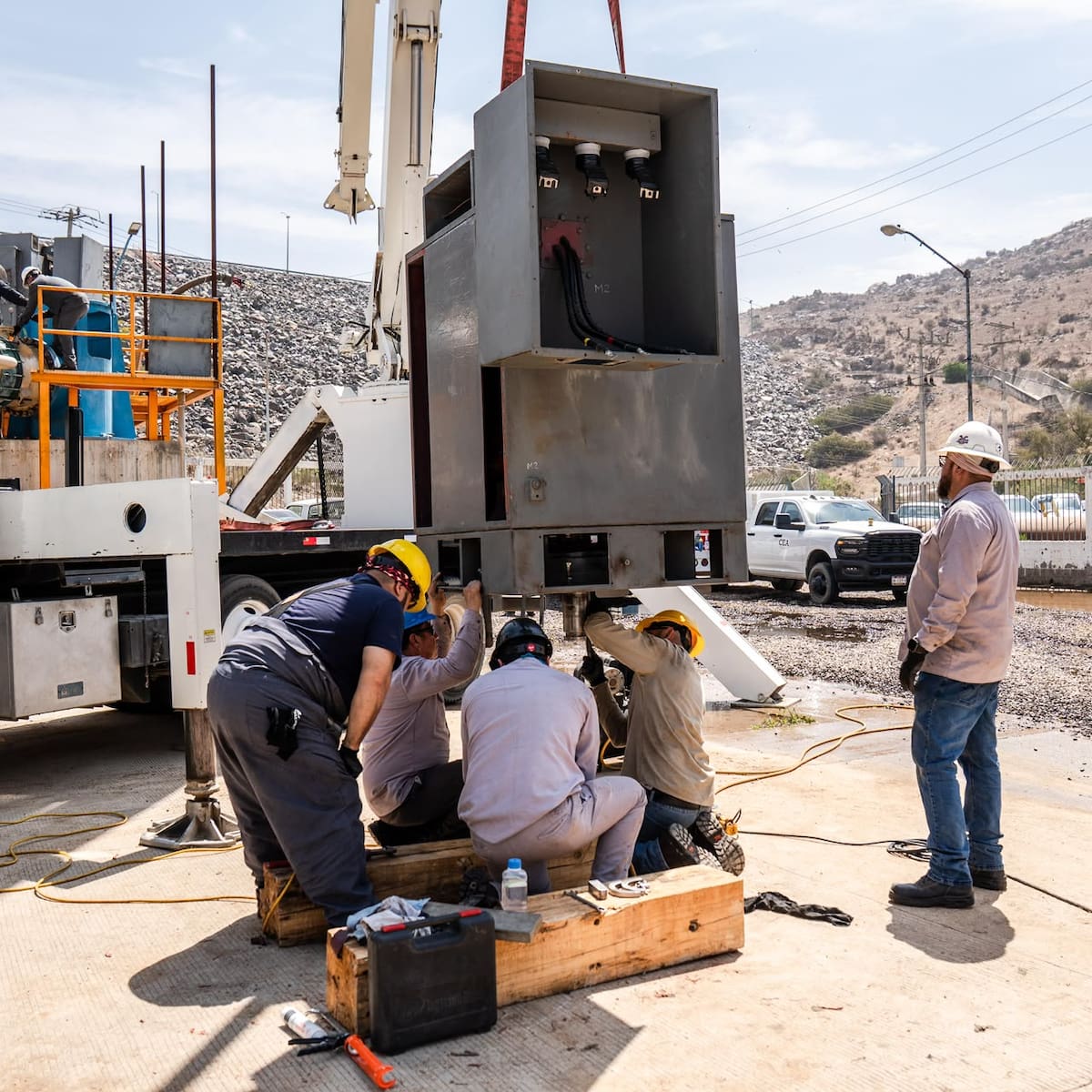 El servicio comenzó a recuperarse de forma paulatina tras concluir la reparación del equipo que abastece a una parte de Tijuana. Foto: Cortesía