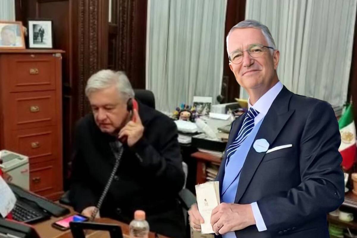 Salinas Pliego defiende a AMLO tras críticas por escritorio desordenado: "Está fuera de contexto"