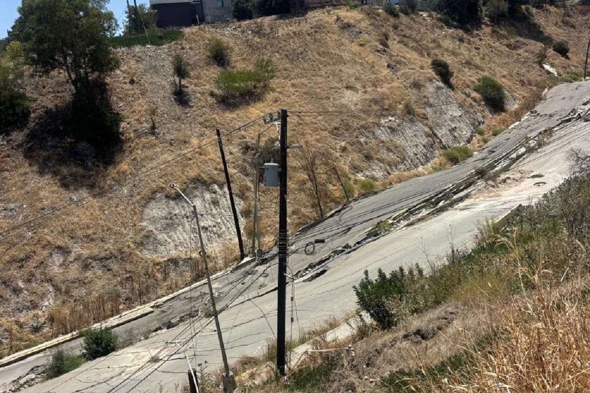 Rehabilitación de la Sánchez Taboada en Tijuana podría tardar hasta 12 meses tras deslizamiento