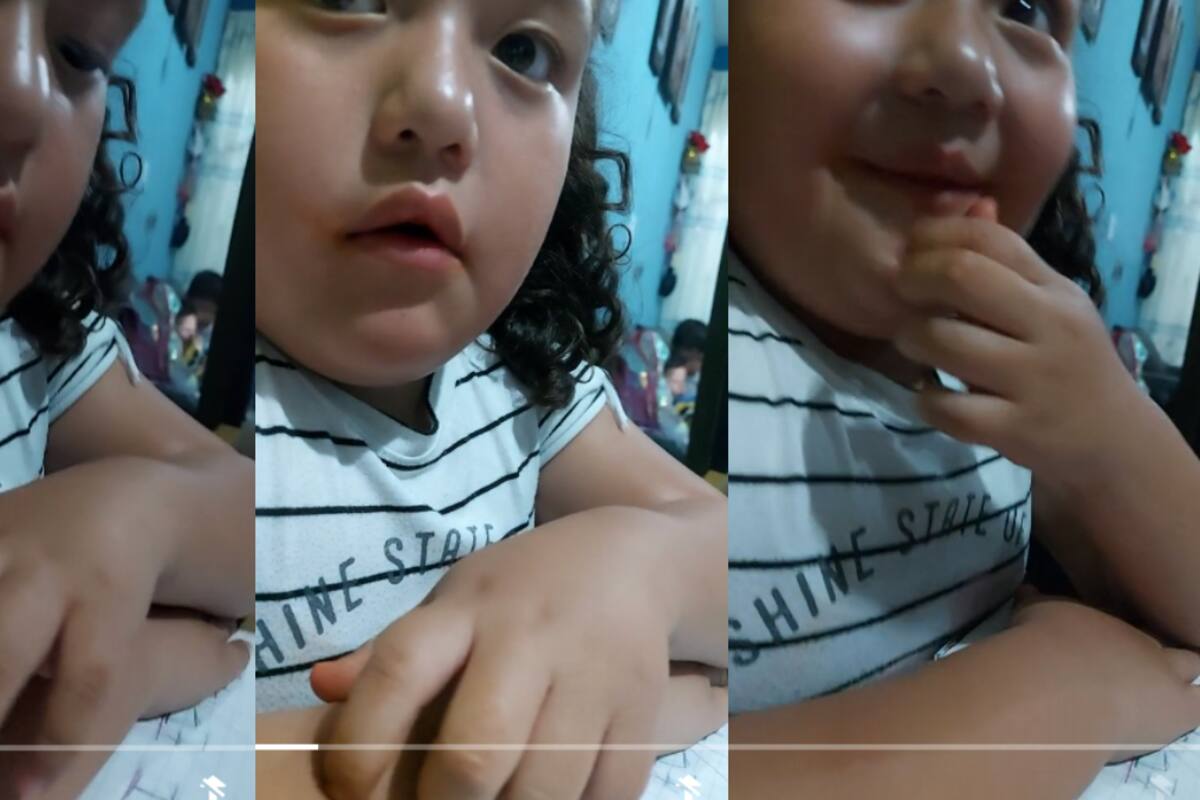 VIDEO: esta niña se vuelve viral por no saber pronunciar “me”; en su lugar, responde “oveja”