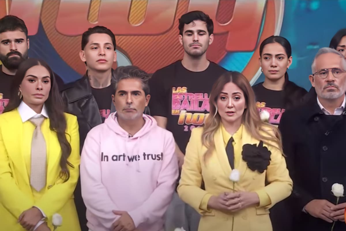Así confirmaron en vivo Andrea Legarreta y Galilea Montijo la muerte de Fede Dorcaz, ex participante de Las Estrellas Bailan en Hoy