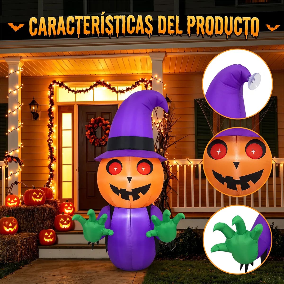 Inflable decorativo para Halloween | Mercado Libre