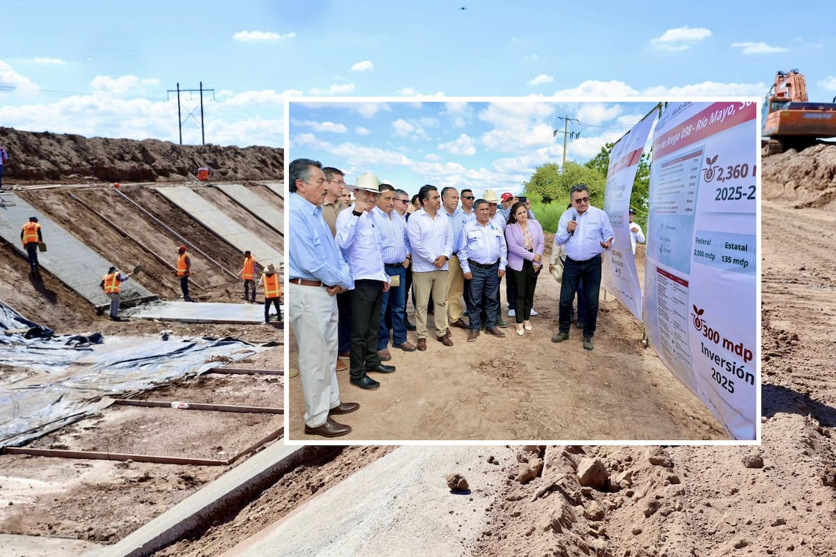 Tecnificación del riego permitirá ahorrar agua y aumentar productividad en Sonora
