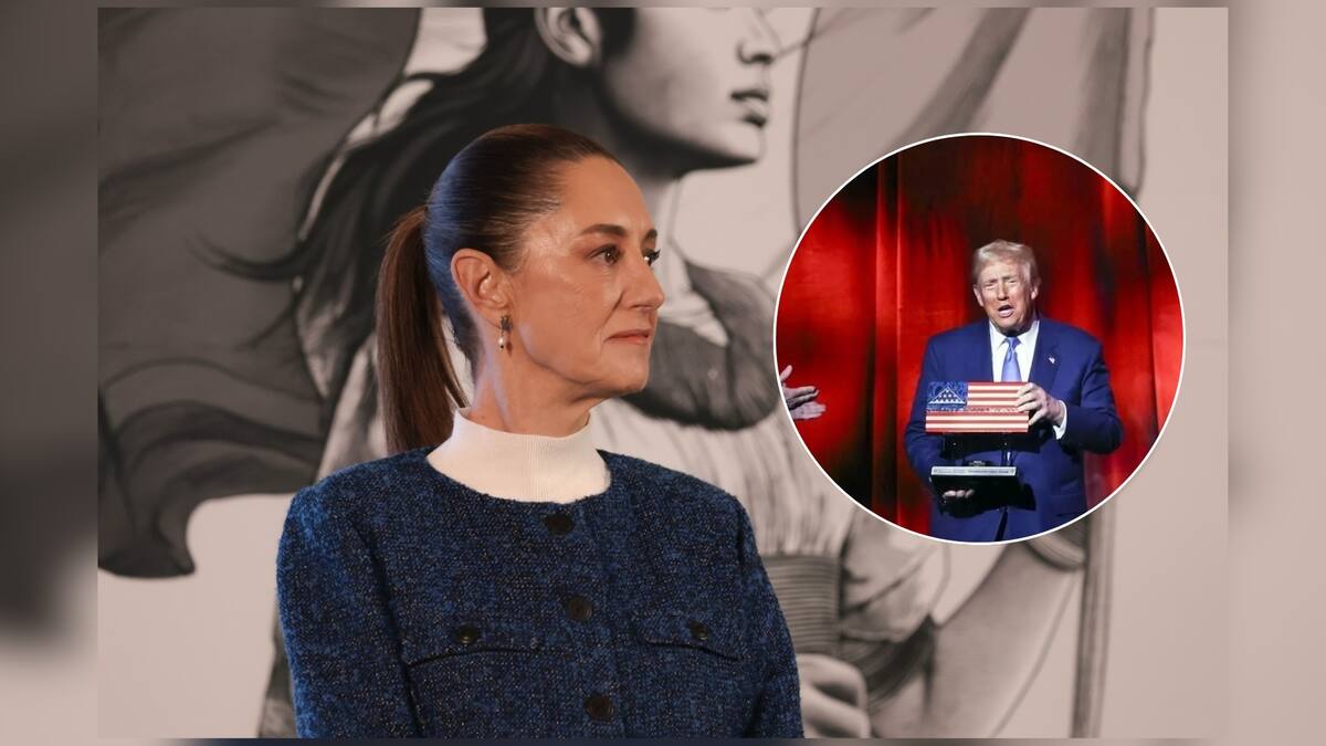 Claudia Sheinbaum respondió a los dichos de Trump sobre la llamada telefónica que sostuvieron. Foto: Especial (Presidencia/Agencia Reforma)