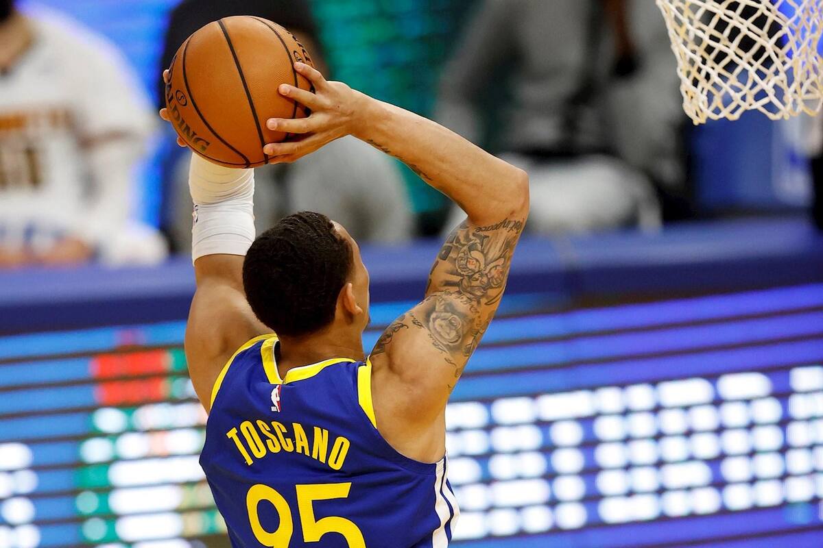 Los números de Juan Toscano en lo que va de la temporada de NBA