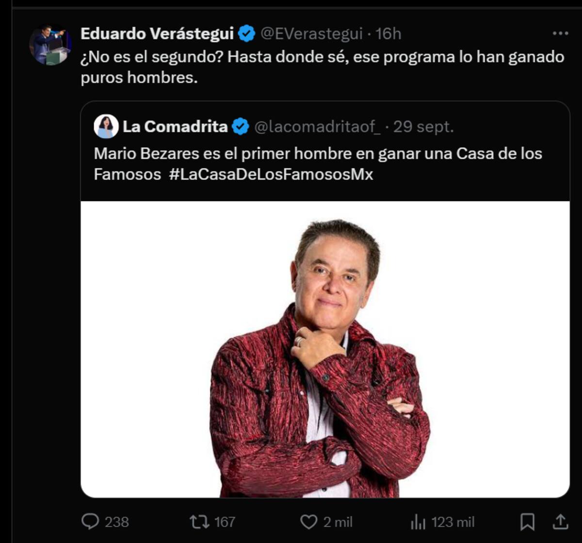 Se burla de Wendy Guevara.