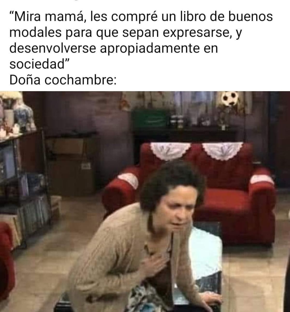 Meme de Doña Refugio.