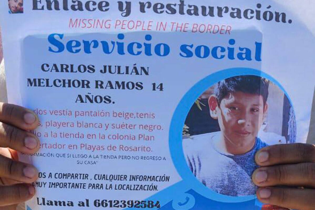 Padres piden se active Alerta Amber por su hijo desaparecido en Rosarito