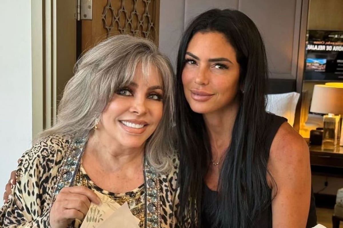Verónica Castro desaprueba que la novia de Cristian Castro sea corista del cantante