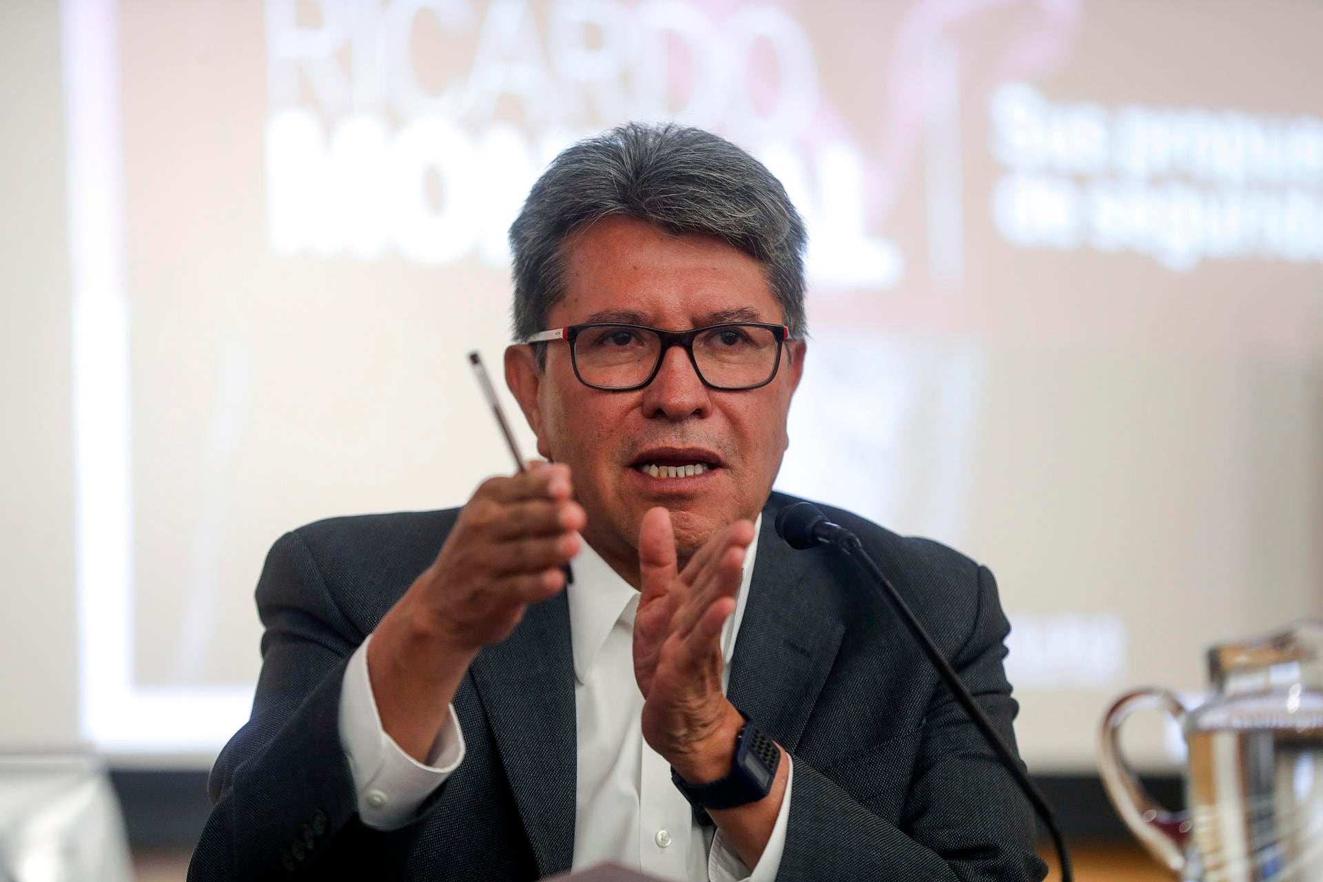Monreal impulsa reforma judicial a pesar de amparos Foto: EFE Isaac Esquivel