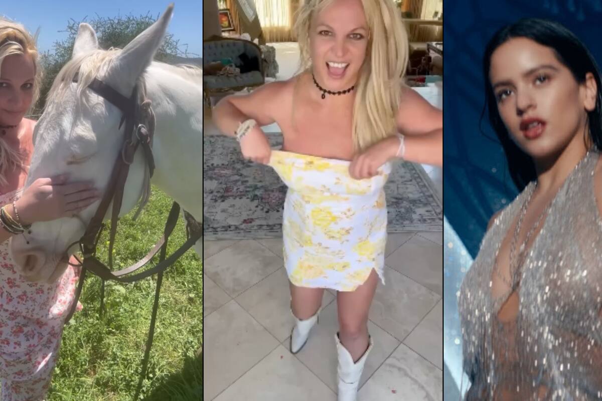 Britney Spears baila al ritmo de Rosalía en Instagram