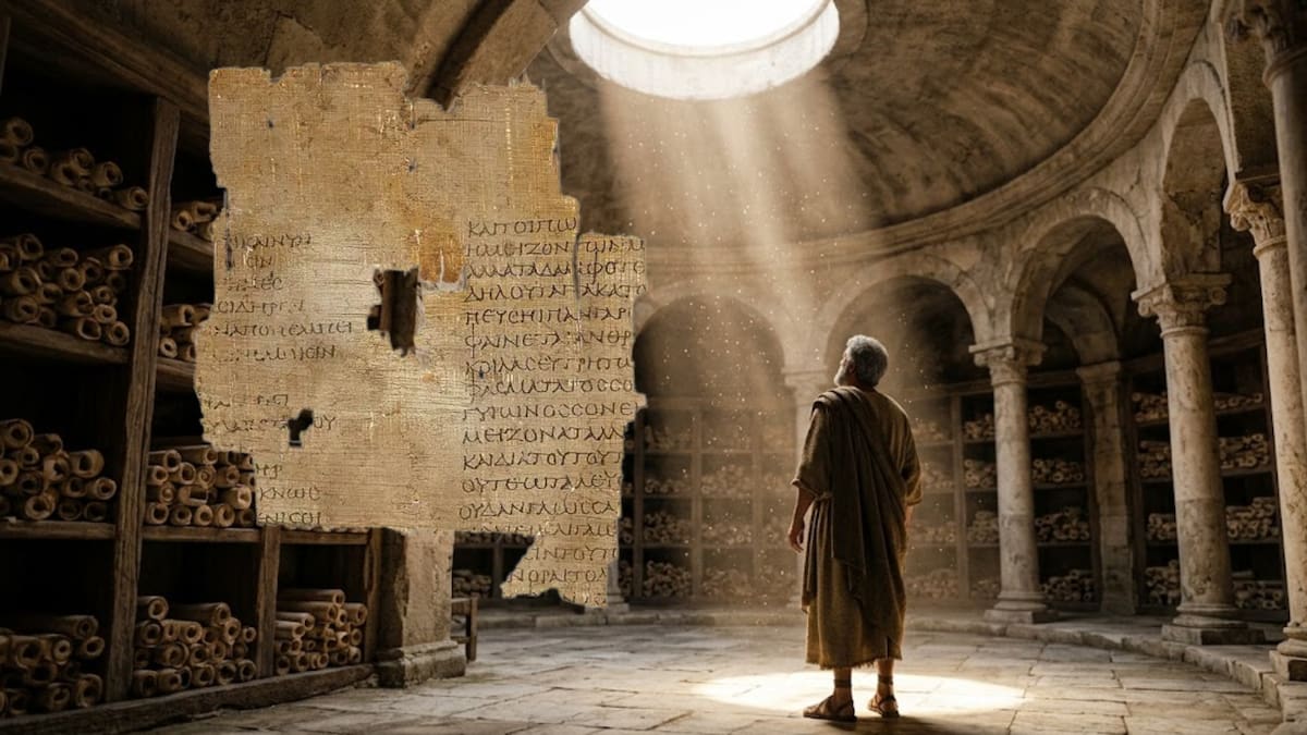 Hallan en Egipto un papiro con 30 versos inéditos de Empédocles ocultos durante siglos que permiten acceder por primera vez a un texto directo del filósofo presocrático y replantean su papel en la historia de la filosofía antigua