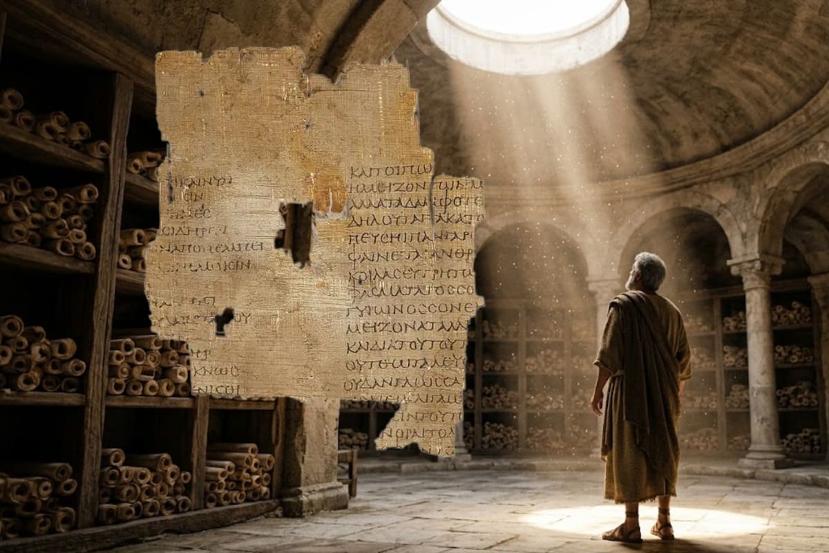 Hallan en Egipto un papiro con 30 versos inéditos de Empédocles ocultos durante siglos que permiten acceder por primera vez a un texto directo del filósofo presocrático y replantean su papel en la historia de la filosofía antigua