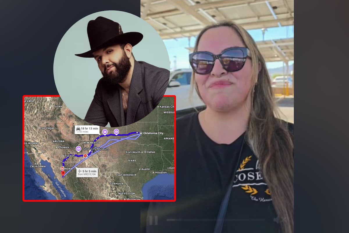 Vino desde Oklahoma por Carin León: Activista viajó miles de Km para verlo en La Cura Fest