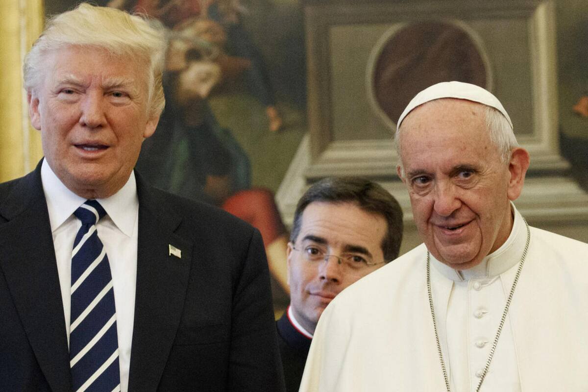 Esto fue lo que dijo Donald Trump sobre el fallecimiento del Papa Francisco