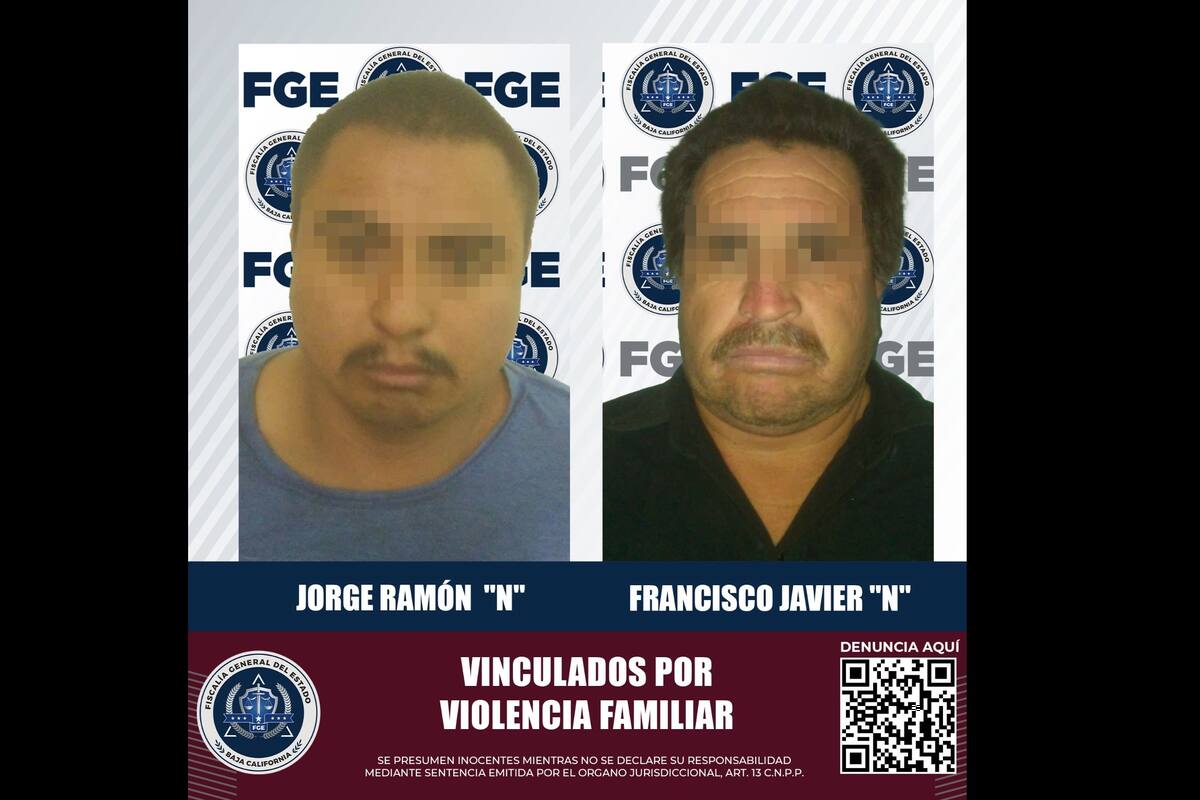 Inician proceso penal contra dos hombres por violencia familiar