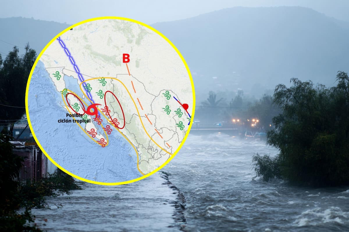 Posible ciclón tropical provocará lluvias intensas y condiciones peligrosas el viernes