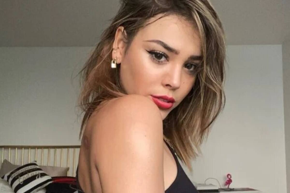 Danna Paola impacta con mini top en Instagram