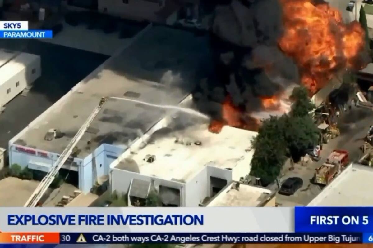 Investigan explosión en California como posible operación de drogas