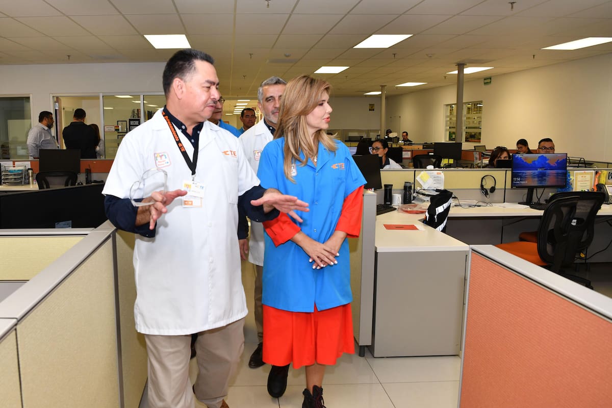 CPA visita planta TE Connectivity