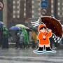 Monzón mexicano provocará lluvias intensas de hasta 150 mm en seis estados, mientras temperaturas alcanzarán 45 °C este jueves