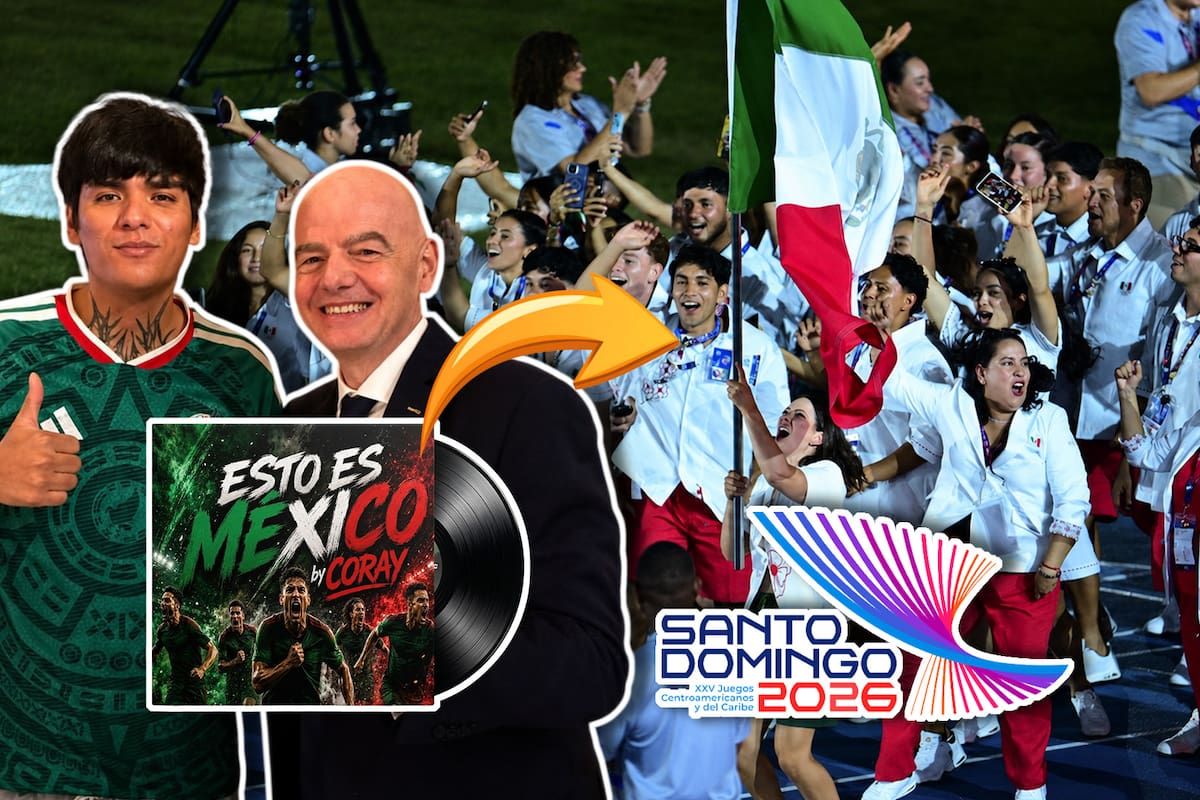 Del Mundial 2026 a los Juegos Centroamericanos: “Esto es México”, el tema viral de Coray, acompañó a la delegación mexicana en la inauguración de Santo Domingo 2026