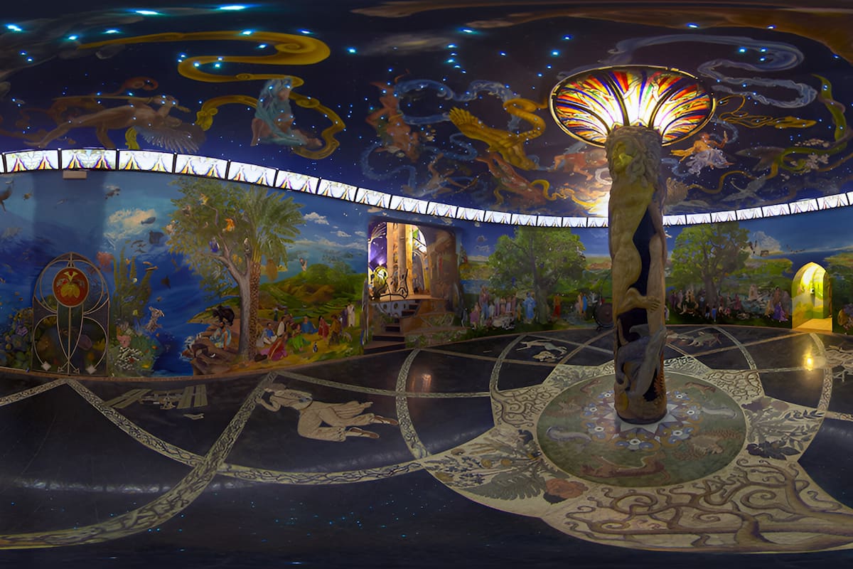 El Templo de la Humanidad: Un asombroso santuario subterráneo en los Alpes Italianos