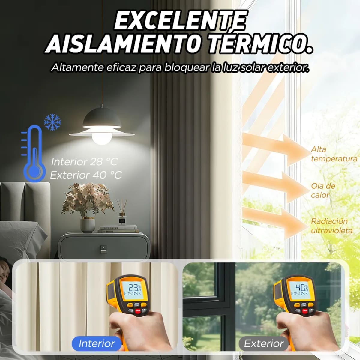 Cortinas blackout de doble capa con tul |Mercado Libre