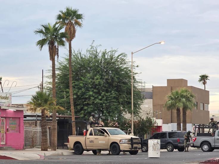 Operativo militar en la AMIC tras decomiso de vehículos robados