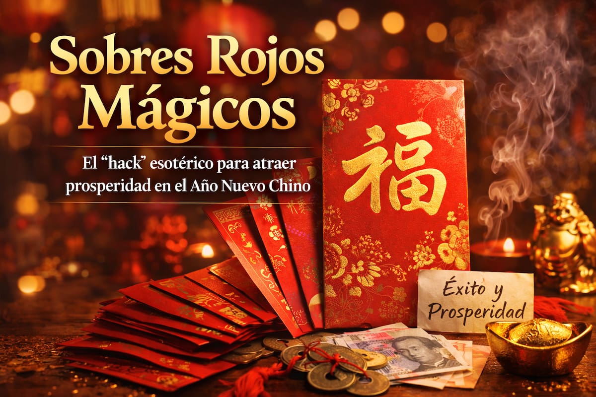 Sobres Rojos Mágicos: el “hack” esotérico que promete atraer prosperidad en el Año Nuevo Chino