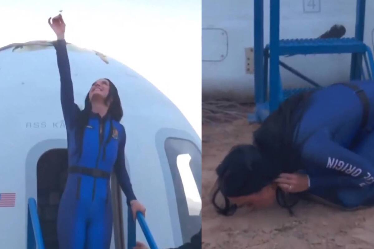 Katy Perry regresa a la Tierra tras solo 10 minutos en el espacio ¿Qué dicen las redes?